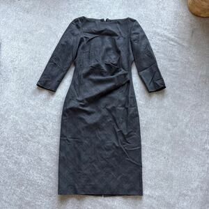 Weekend Max Mara Charcoal Midi Dress
